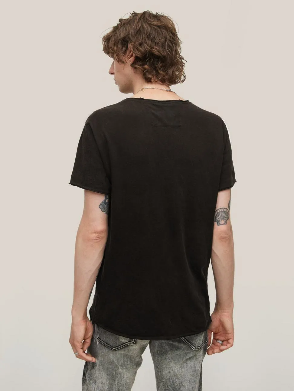 John Varvatos MOTLEY CRUE PURPLE Tee - Black