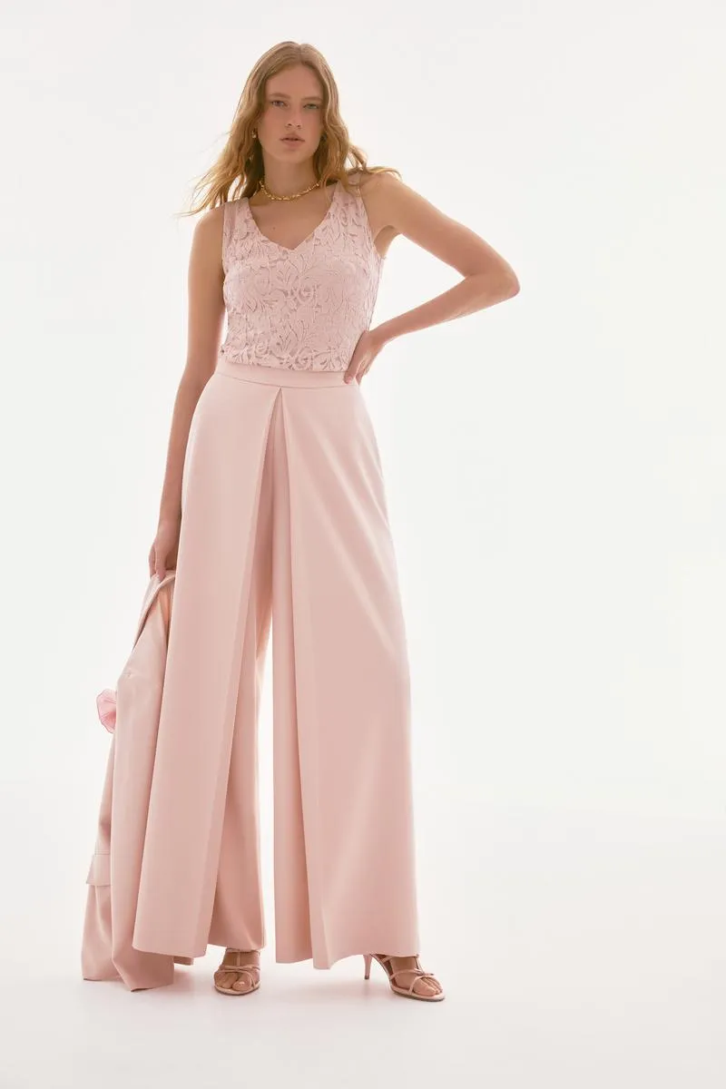 Joseph Ribkoff Crepe Wide Leg Pants