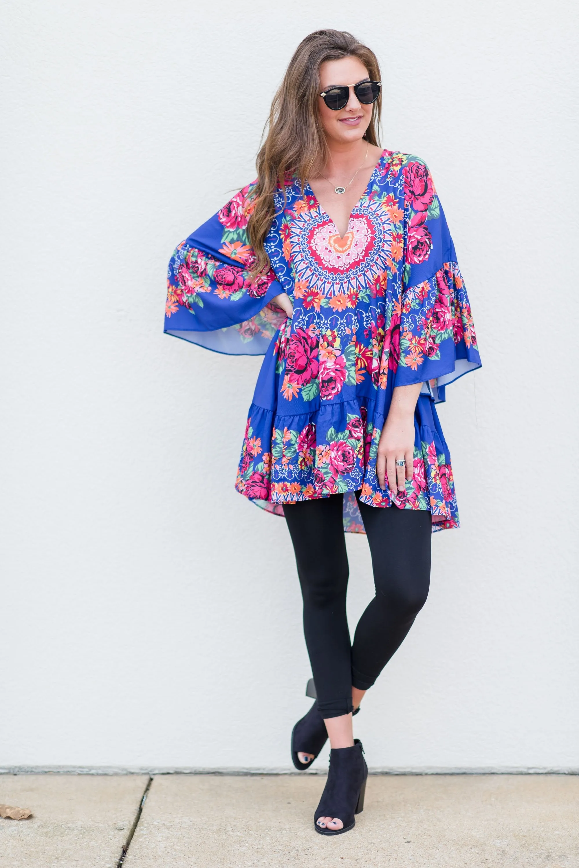 Just Trust It Dress, Cobalt