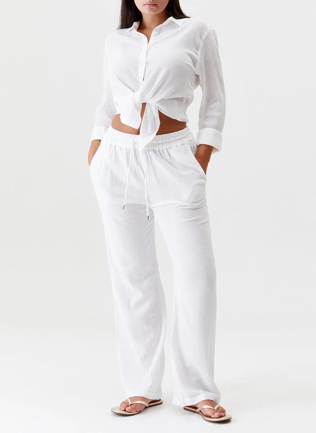 Krissy White Trousers