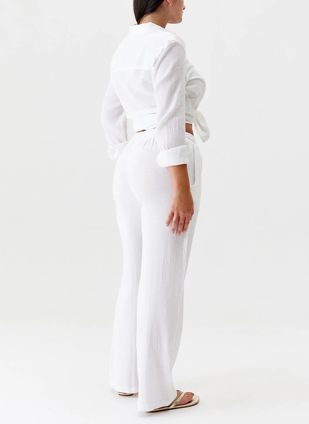 Krissy White Trousers