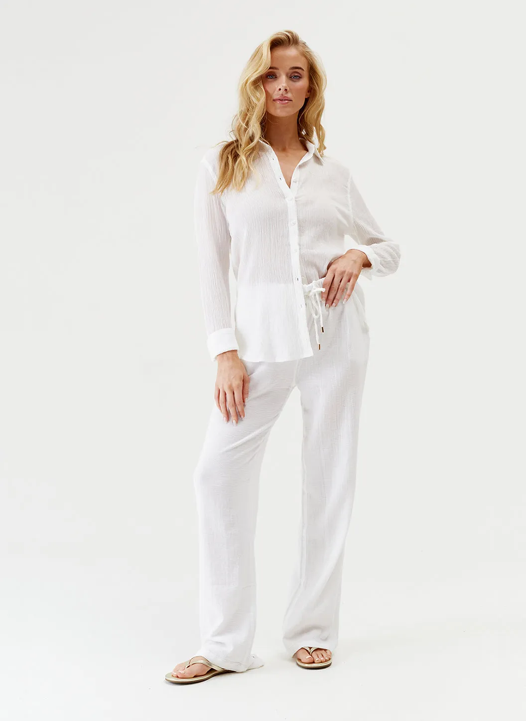 Krissy White Trousers