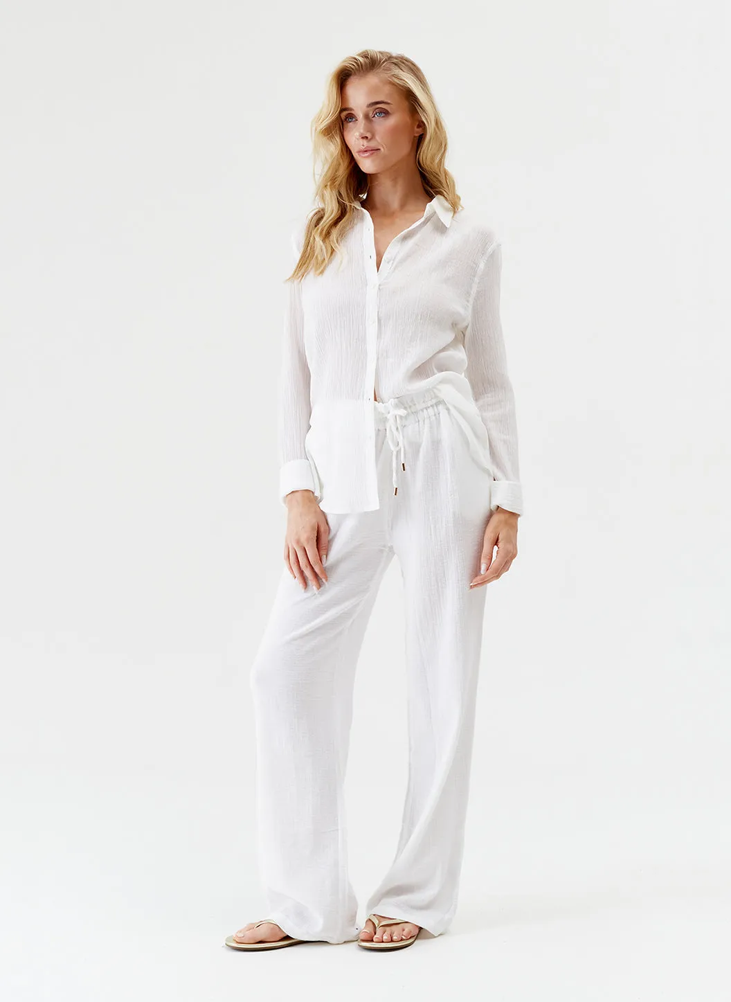 Krissy White Trousers