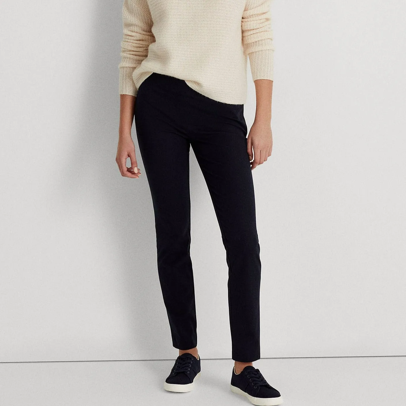 Lauren Ralph Lauren Stretch Twill Skinny Trouser Navy