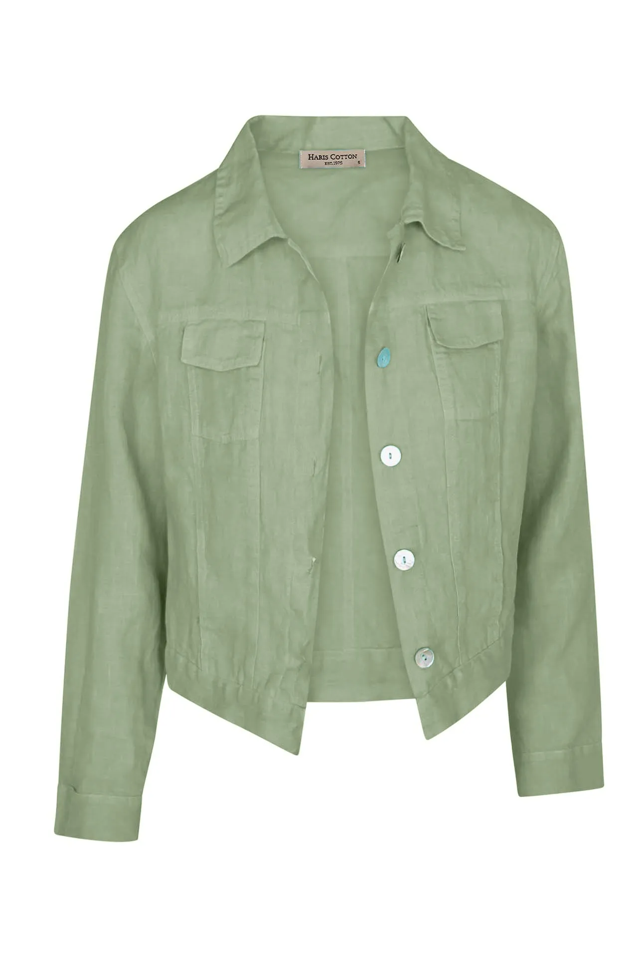 Long Sleeved Linen Jacket
