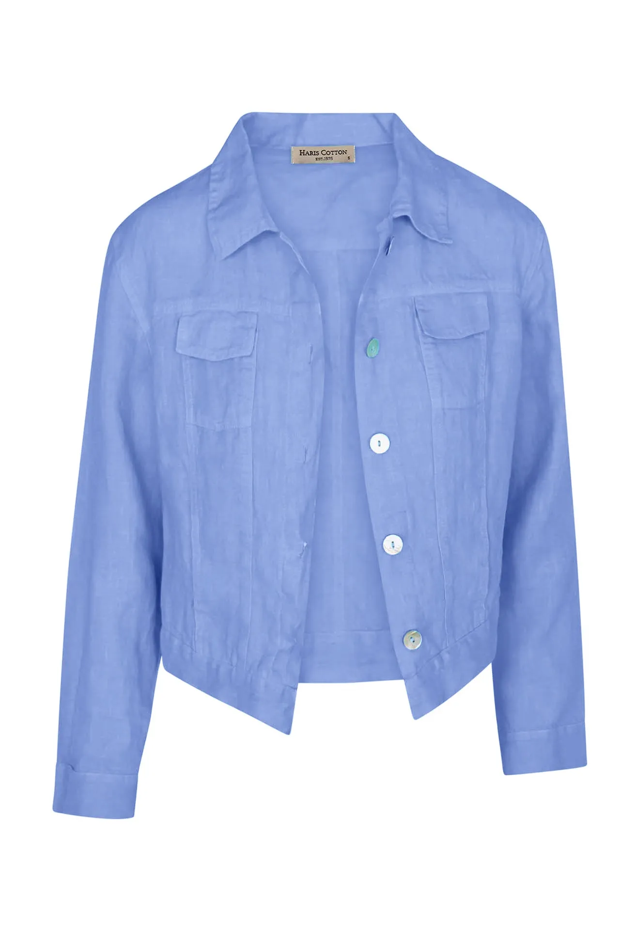 Long Sleeved Linen Jacket