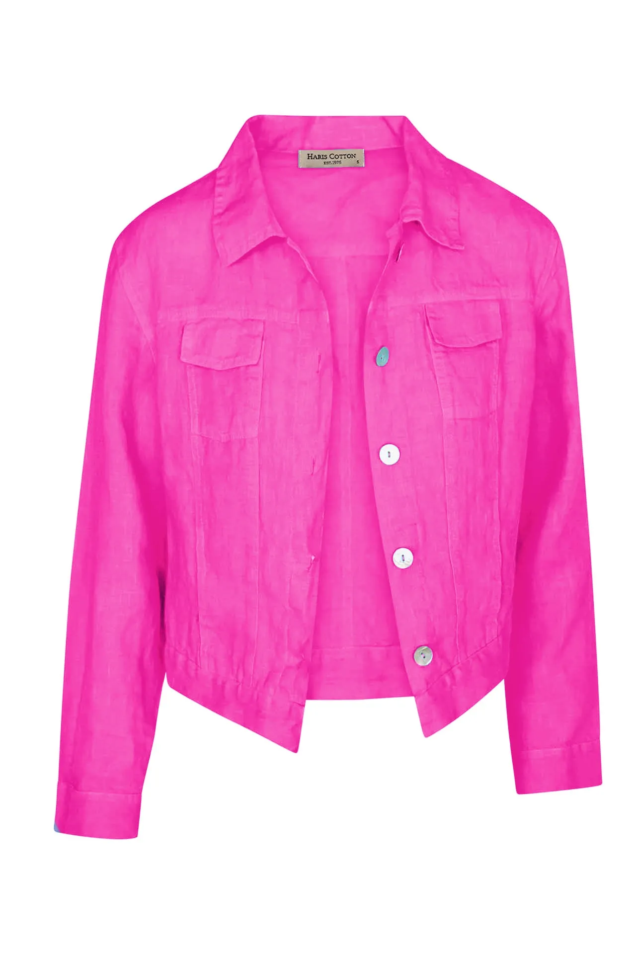 Long Sleeved Linen Jacket