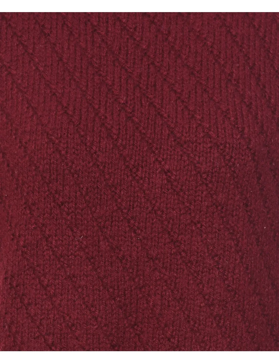 Maroon Vest - L