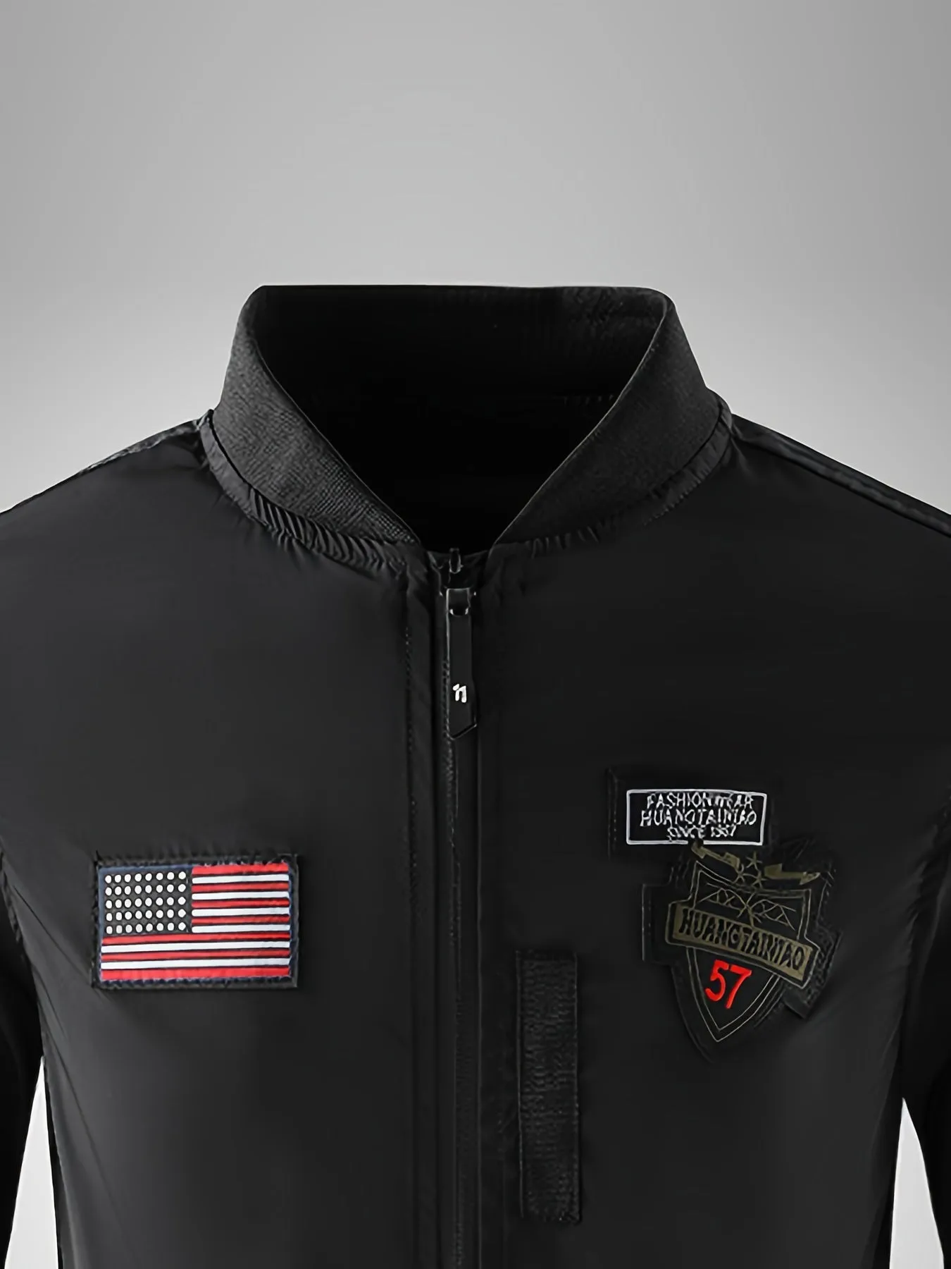 Men's Lightweight Zip Up Baseball Collar Sports Jacket | Zip Up Coat