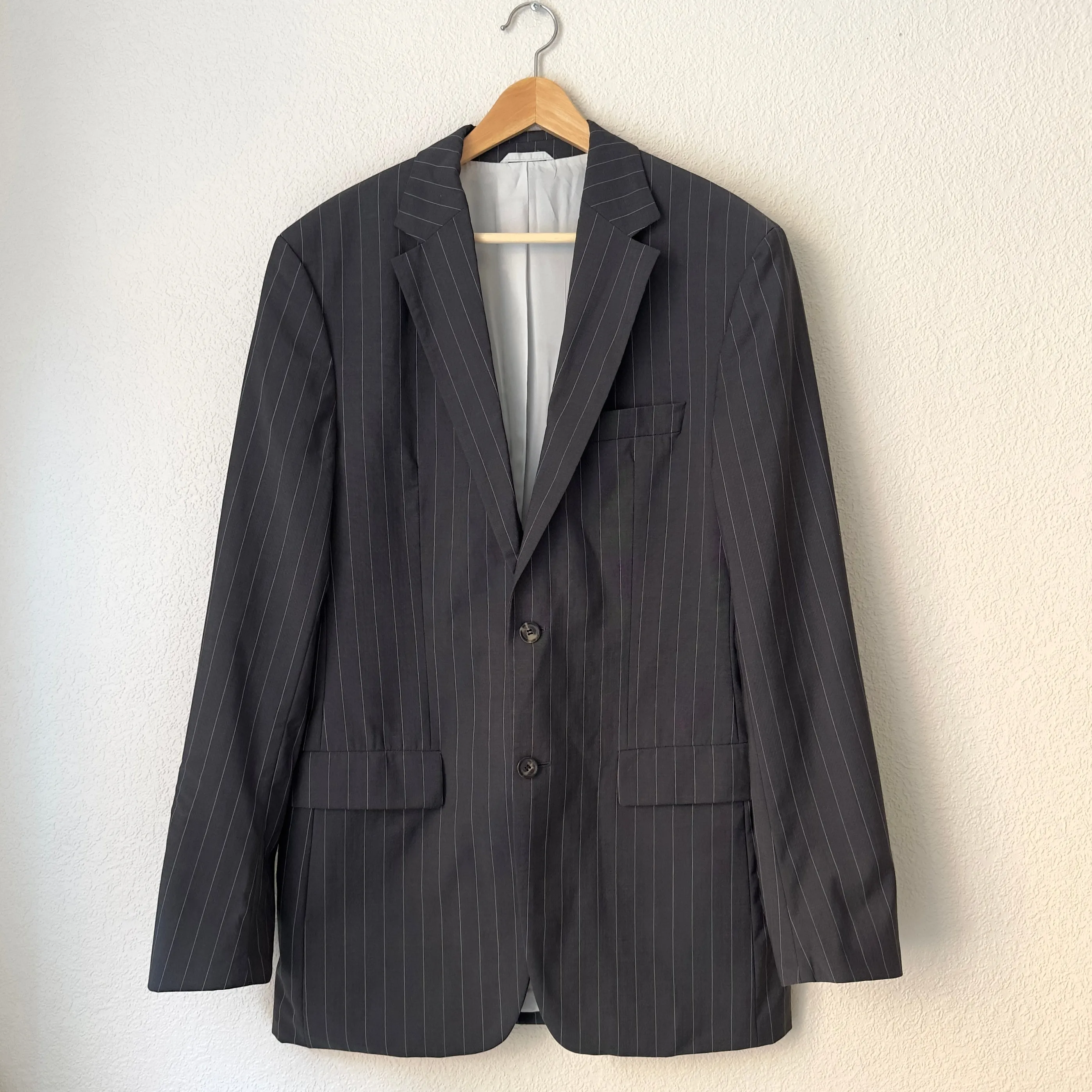 Mens Pinstripe Blazer