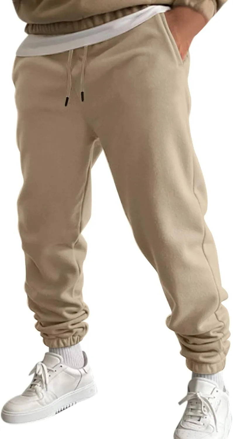 Mens Workout Cargo Sweatpants Men Big and Tall Mens Joggers Sweatpants Slim Fit Mens Athletic Jogger Pants Sweatpants