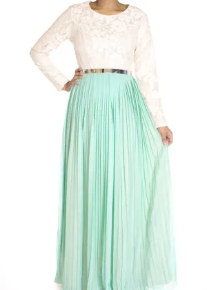 Mint Vintage pleated dress