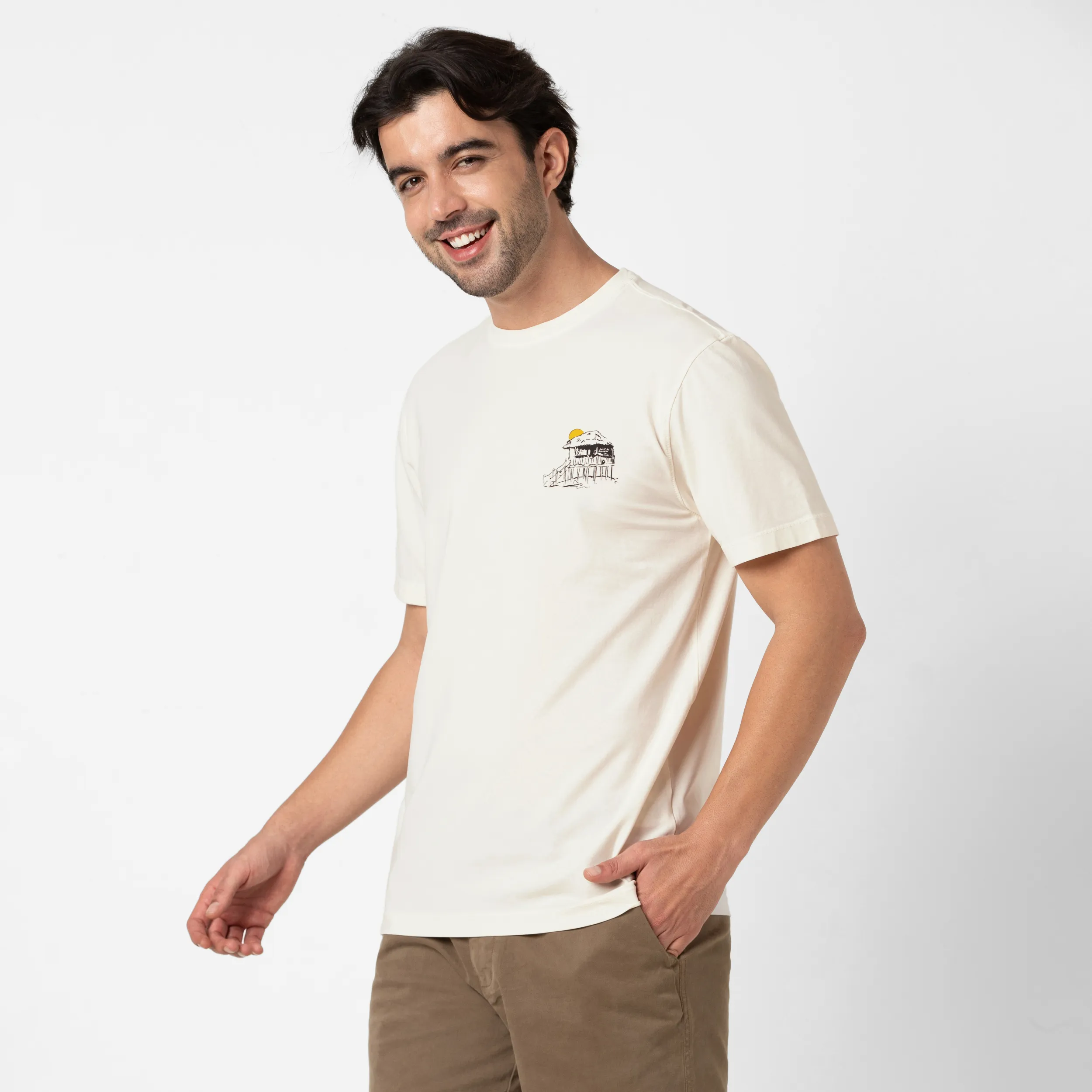 Natural Dye Graphic Tee