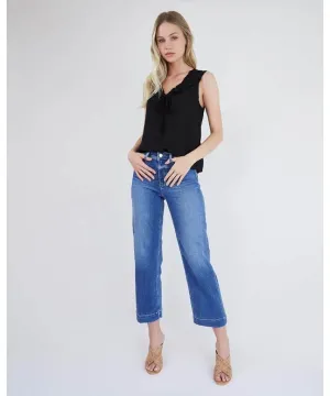 Nellie Ultra High-Rise Culotte Jeans