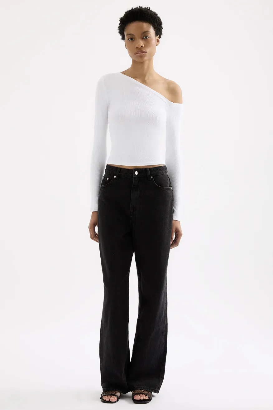 NUDE LUCY KYAN L/S TOP - SALT