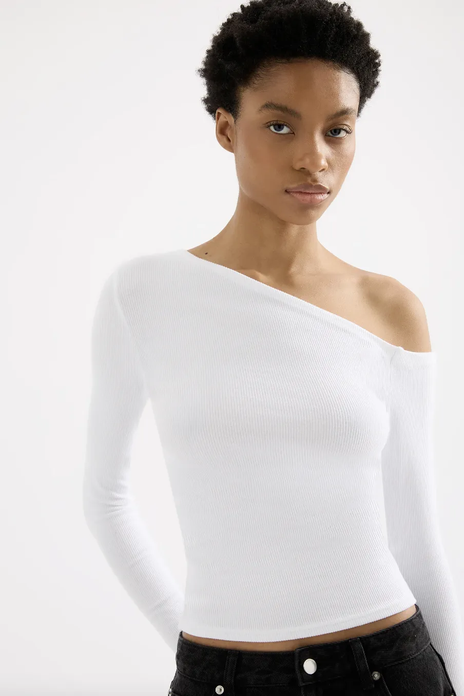 NUDE LUCY KYAN L/S TOP - SALT
