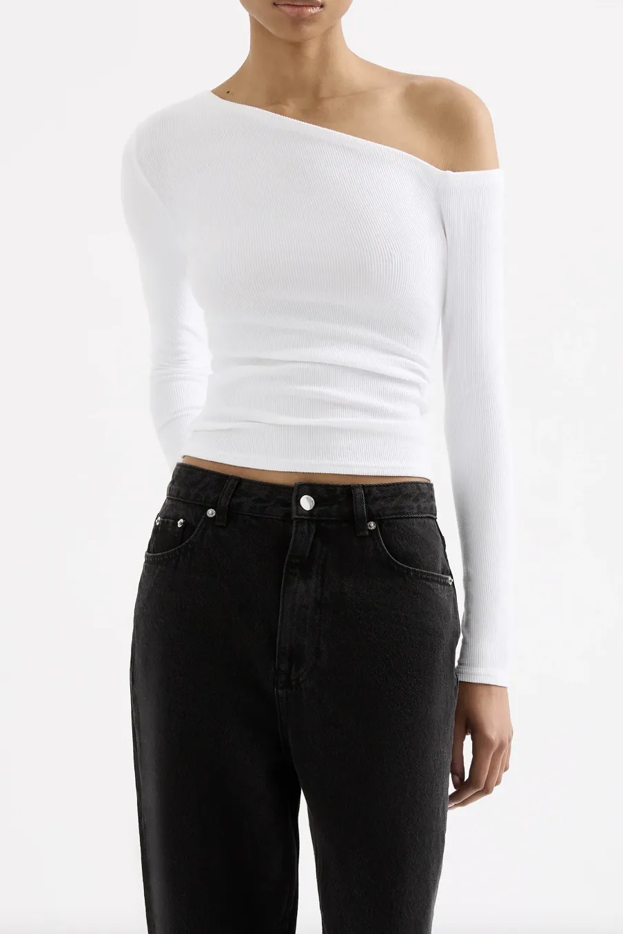 NUDE LUCY KYAN L/S TOP - SALT