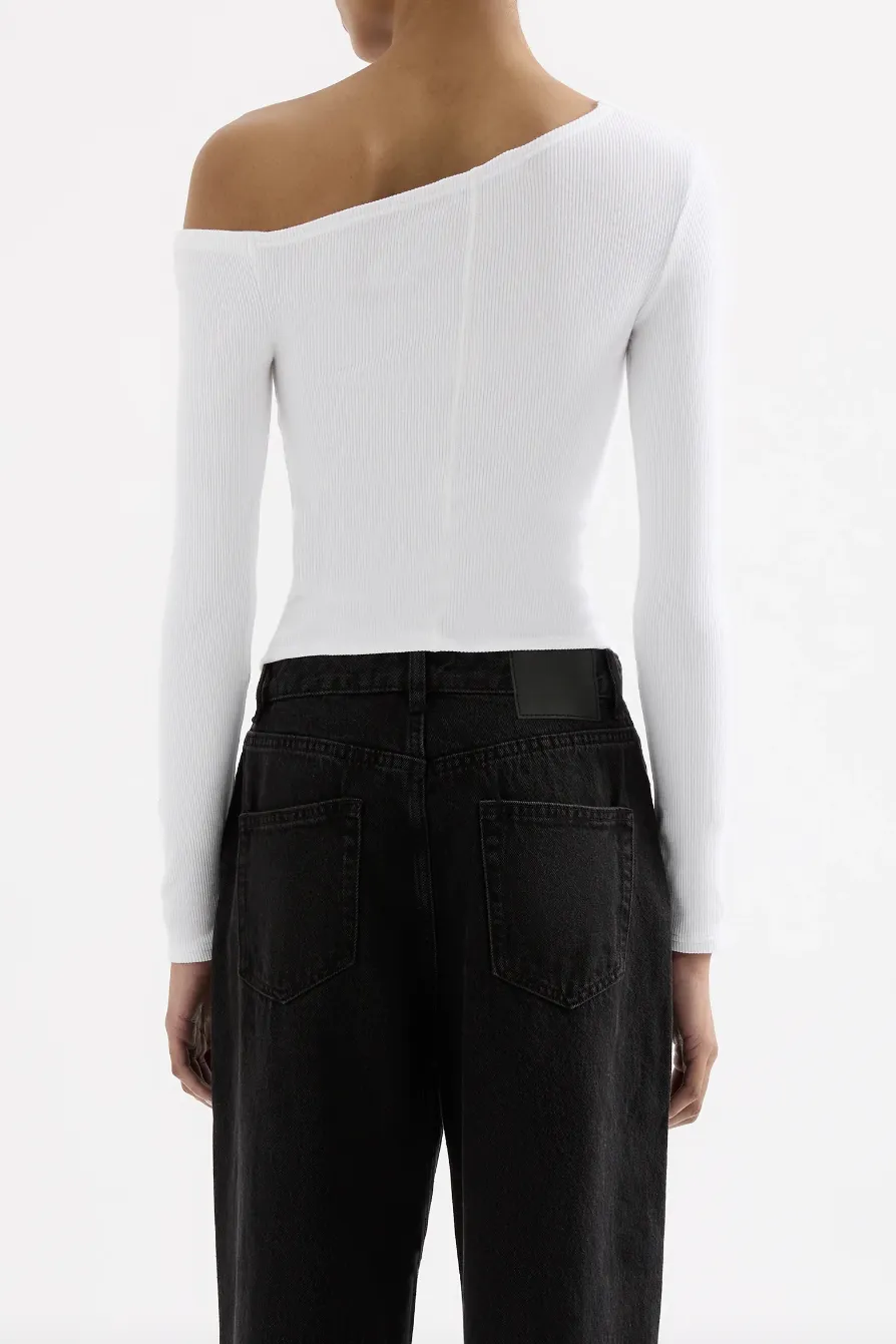 NUDE LUCY KYAN L/S TOP - SALT