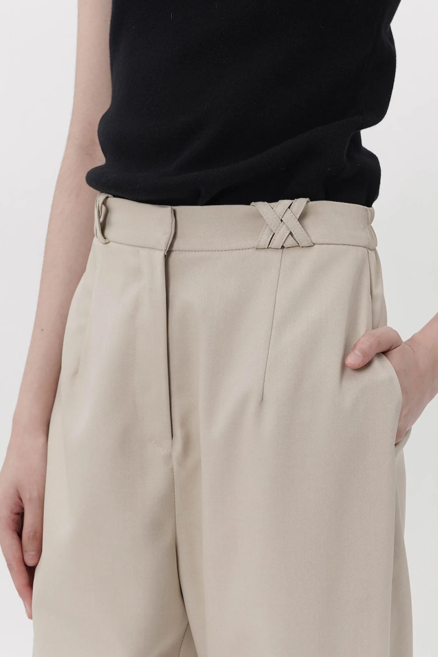 Nuo Trousers In Nude