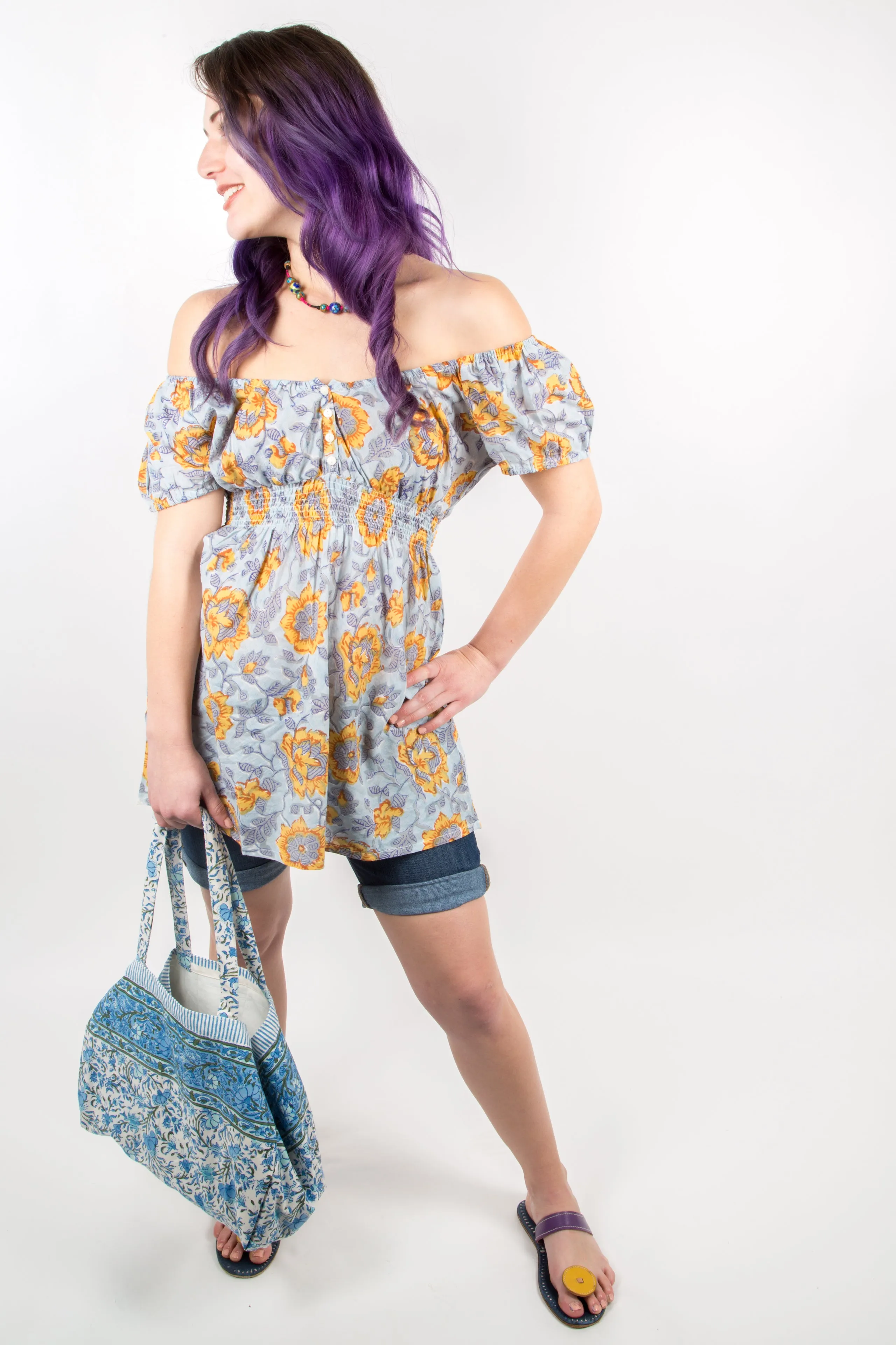 Off Shoulder Top- Sunshine