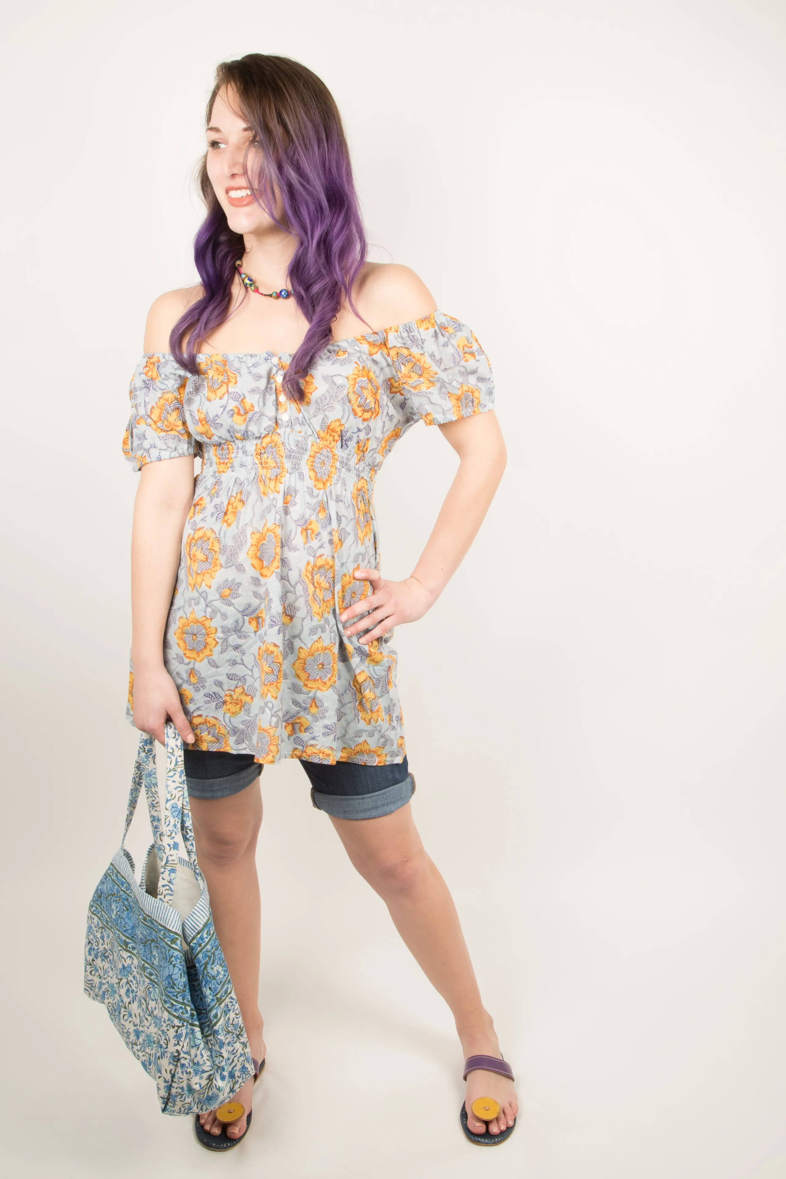 Off Shoulder Top- Sunshine