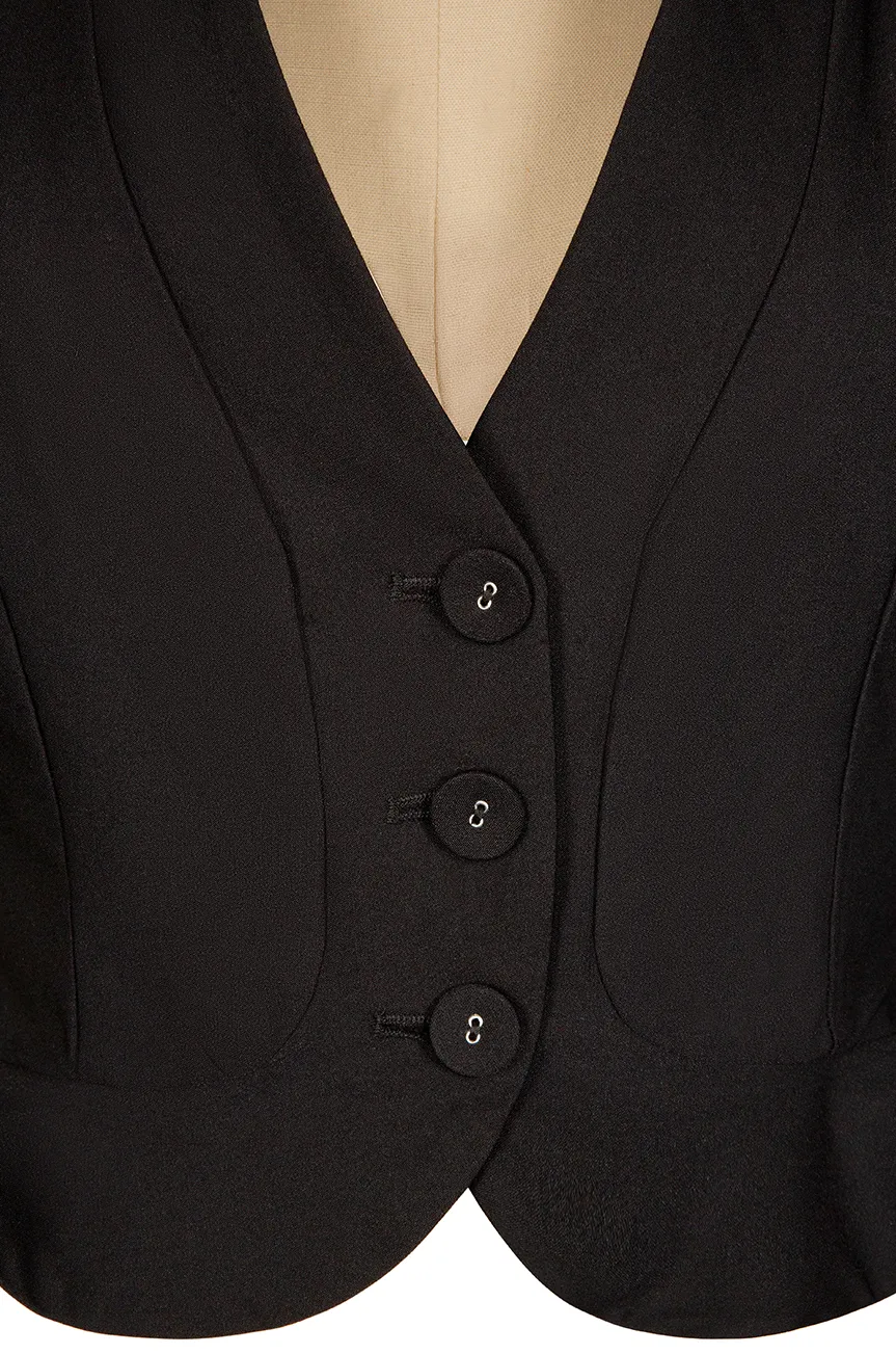 Once Upon A Time Crop Flounce Jacket