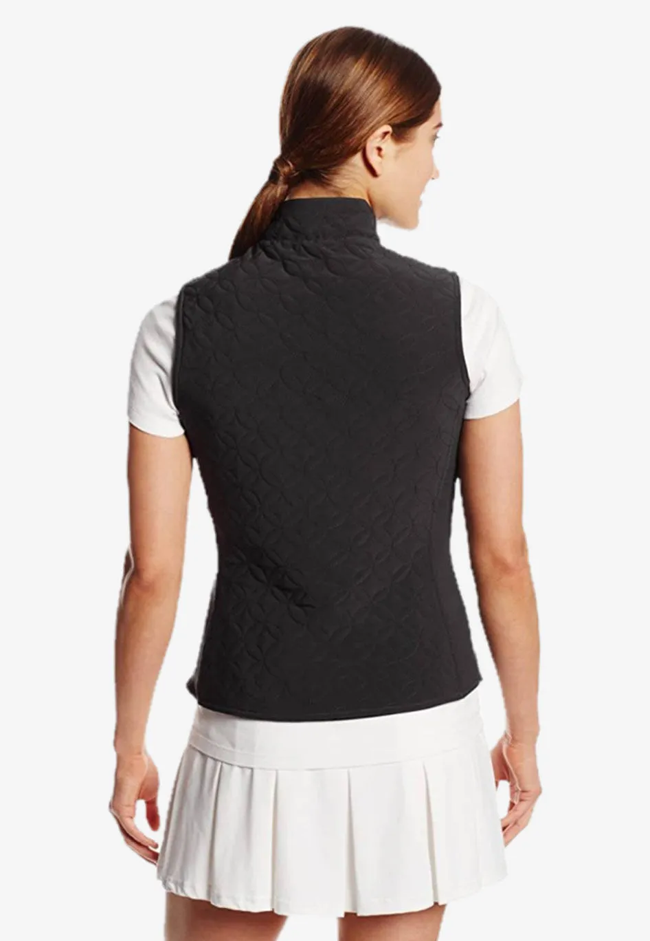 Quilted Zip Front Vest