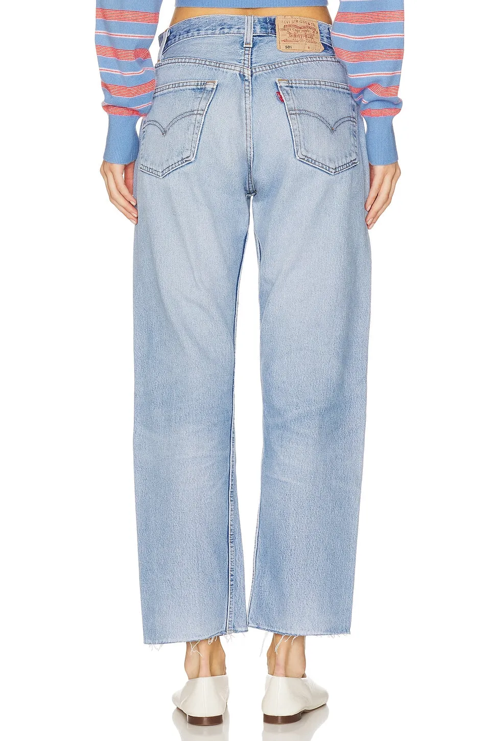 Relaxed Raw Hem