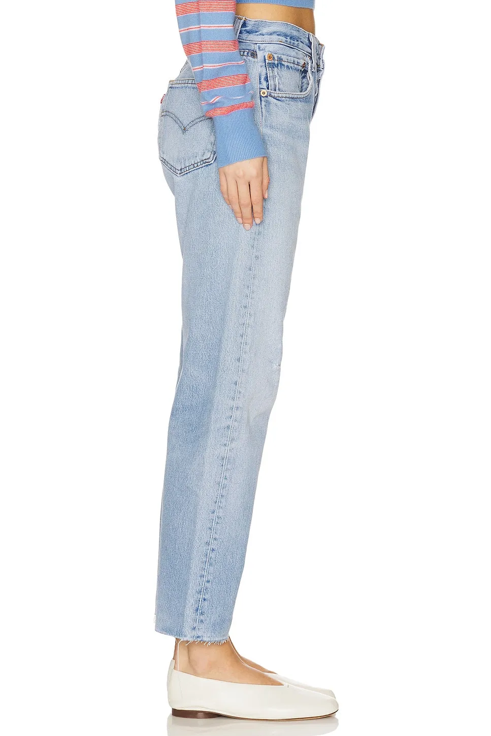 Relaxed Raw Hem