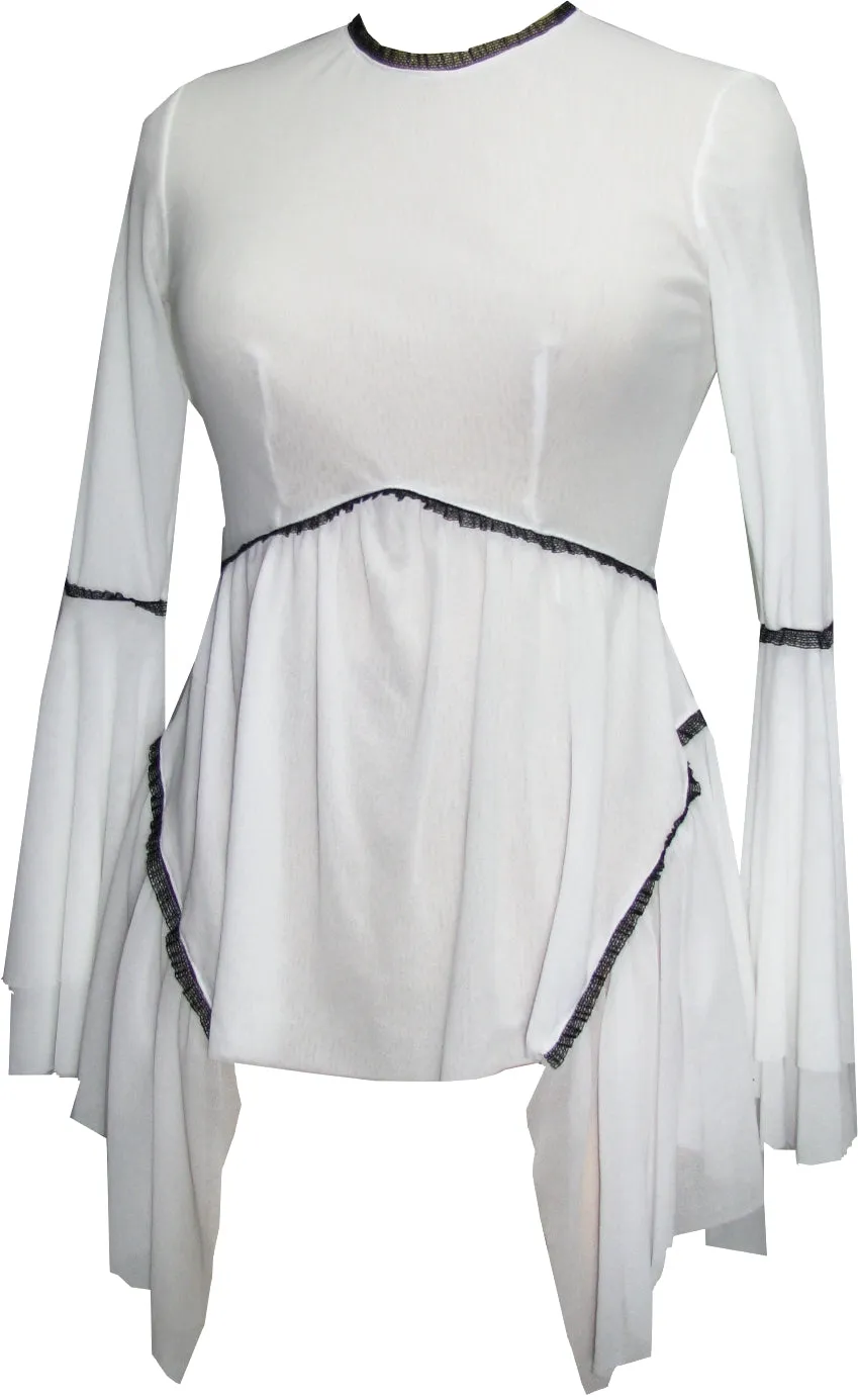 Romantic Blouse With Bell Sleeves