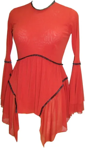 Romantic Blouse With Bell Sleeves