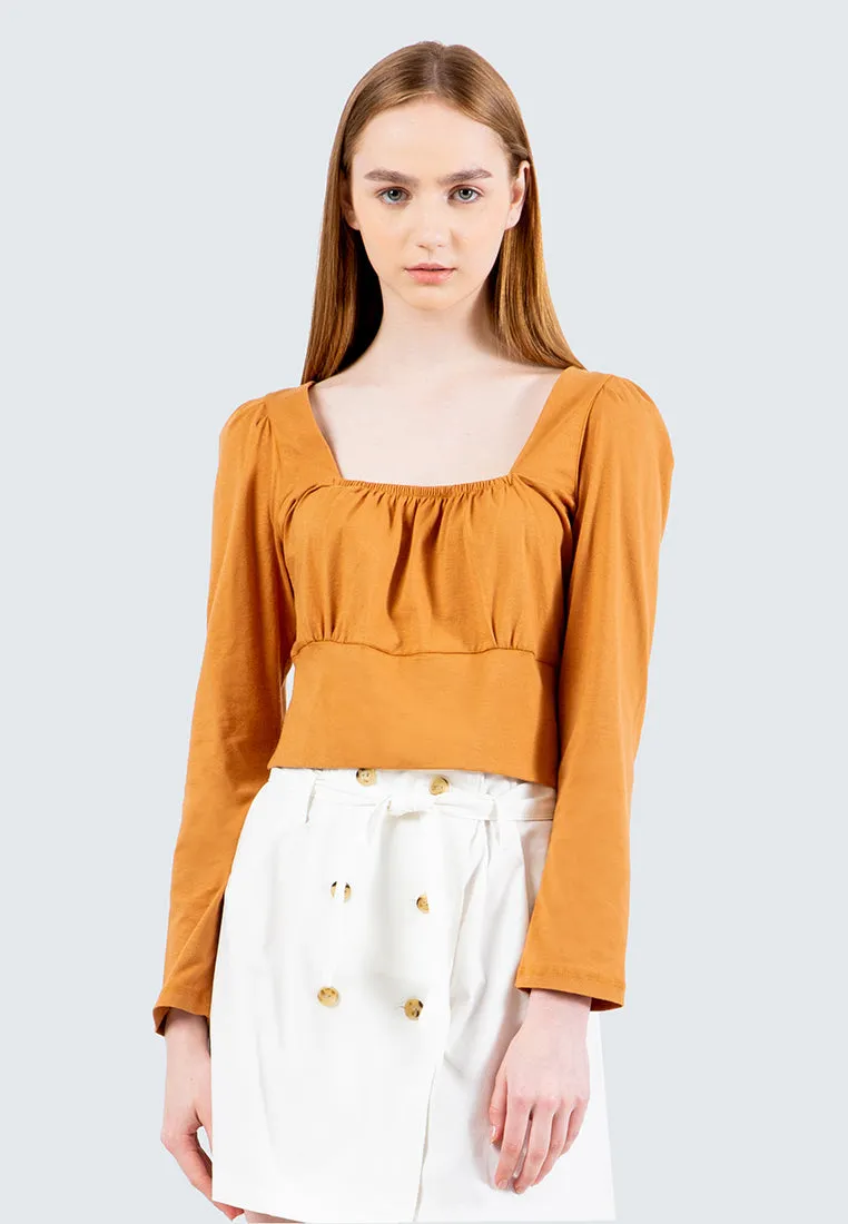 Romantic Neckline Blouse