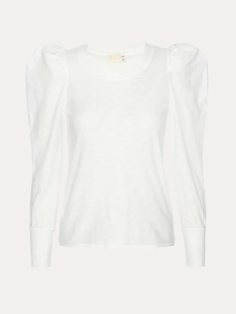 Romy Long Sleeve Puff Shoulder