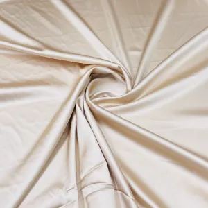Salmon Pink Solid Celina Satin Fabric 13118
