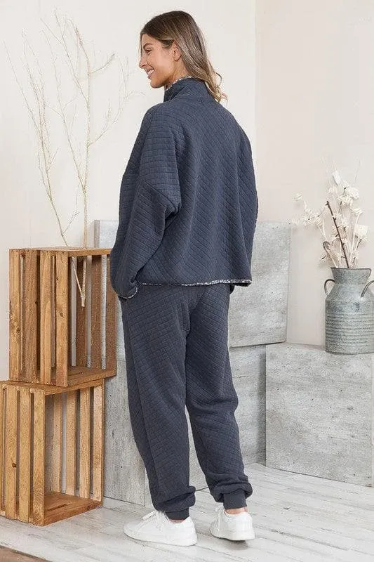 Sandra Quilt Jacket with Pockets