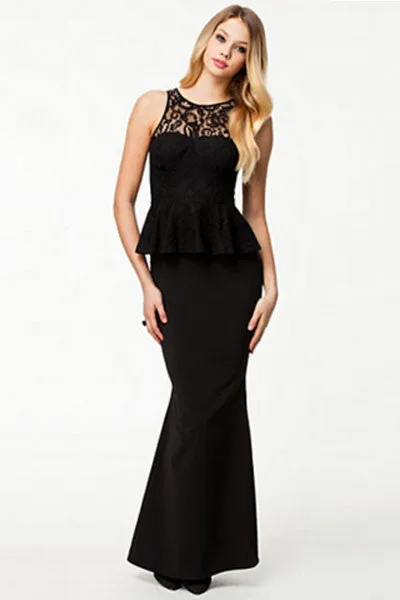 Sexy Ladies Tantalizing Mermaid Maxi Evening Gown