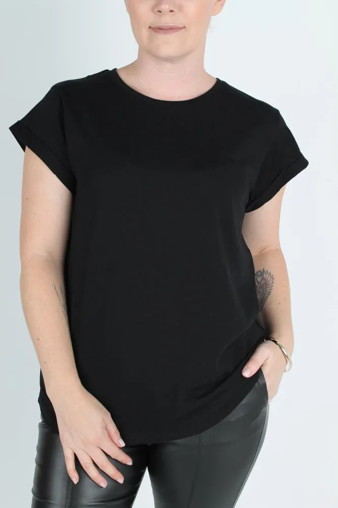 Silent Theory Lucy Tee Black