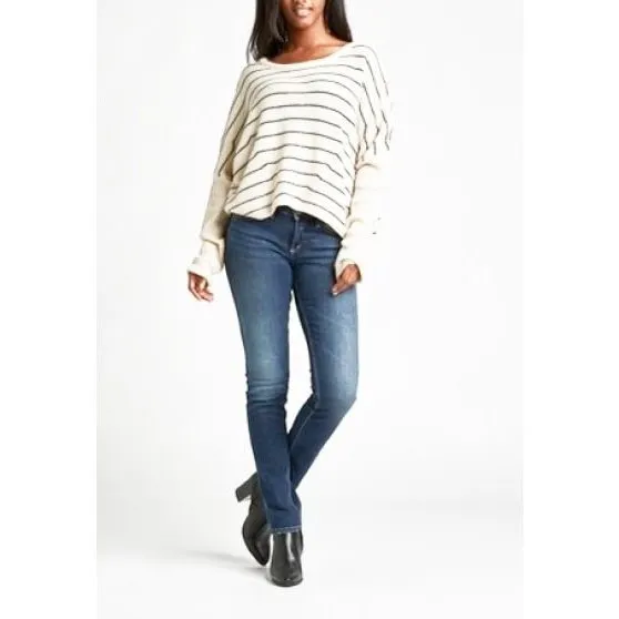 Silver Jeans Women's Suki Mid Rise Curvy Fit Straight Leg Indigo
