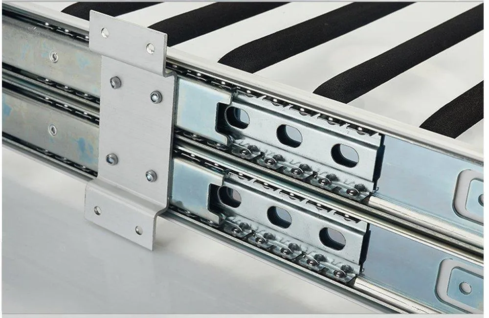 Sliding Stainless Steel Trousers Rack 9 Arms,Closet Pants Hanger Bar for Clothes/ Towel/ Scarf / Trousers/ Tie, Organizers for Space Saving and Storage,18" x 12-1/2"