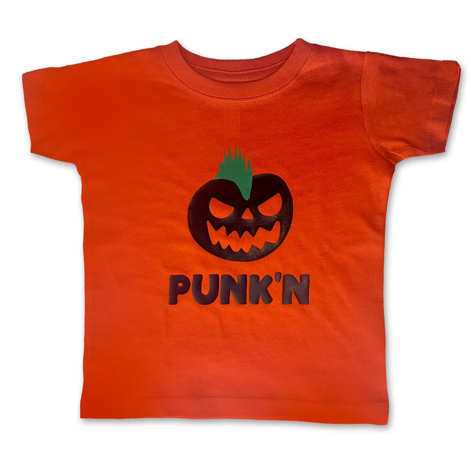 Sol Baby Punk'n Jack-O-Lantern Orange Halloween Tee