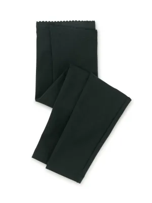 Solid Legging, Jet Black
