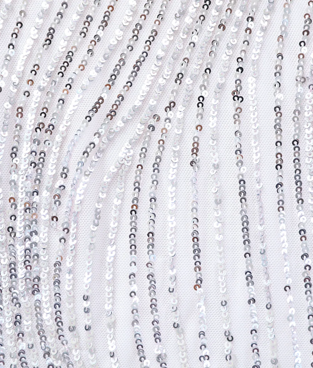 Stella Sequins Embroidery Fabric