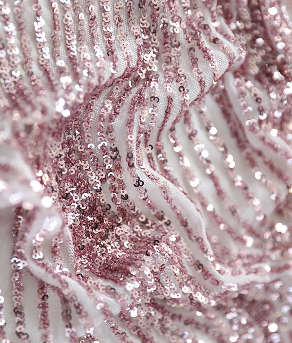 Stella Sequins Embroidery Fabric