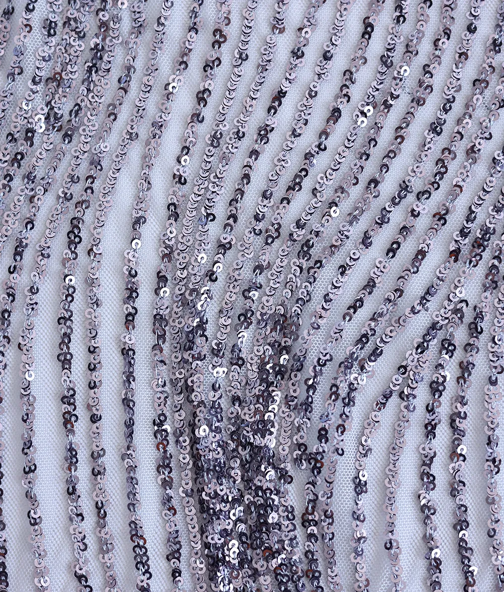 Stella Sequins Embroidery Fabric