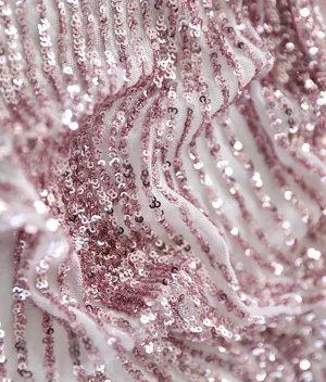 Stella Sequins Embroidery Fabric