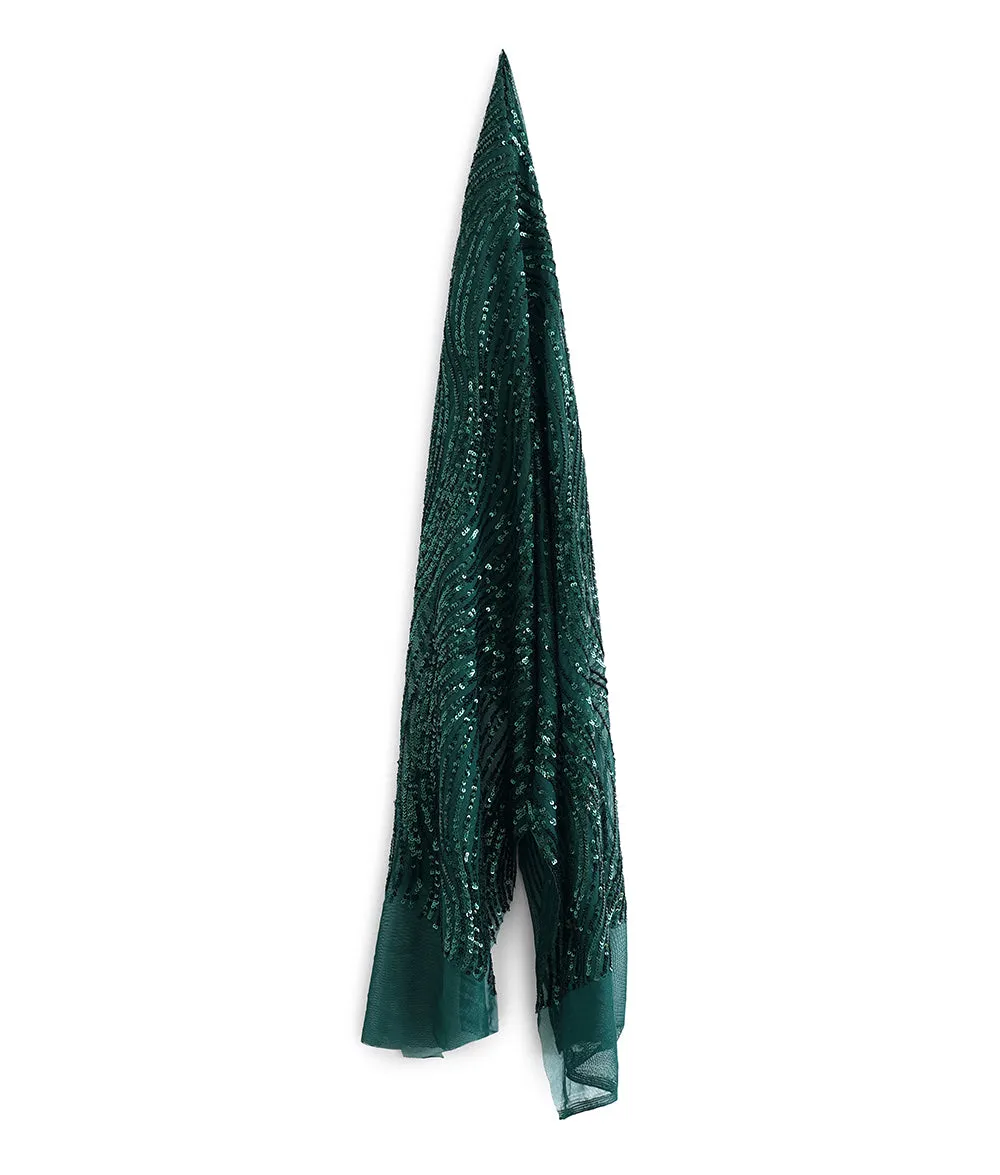 Stella Sequins Embroidery Fabric