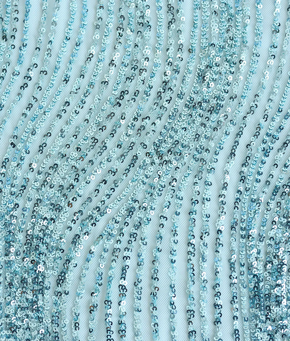 Stella Sequins Embroidery Fabric