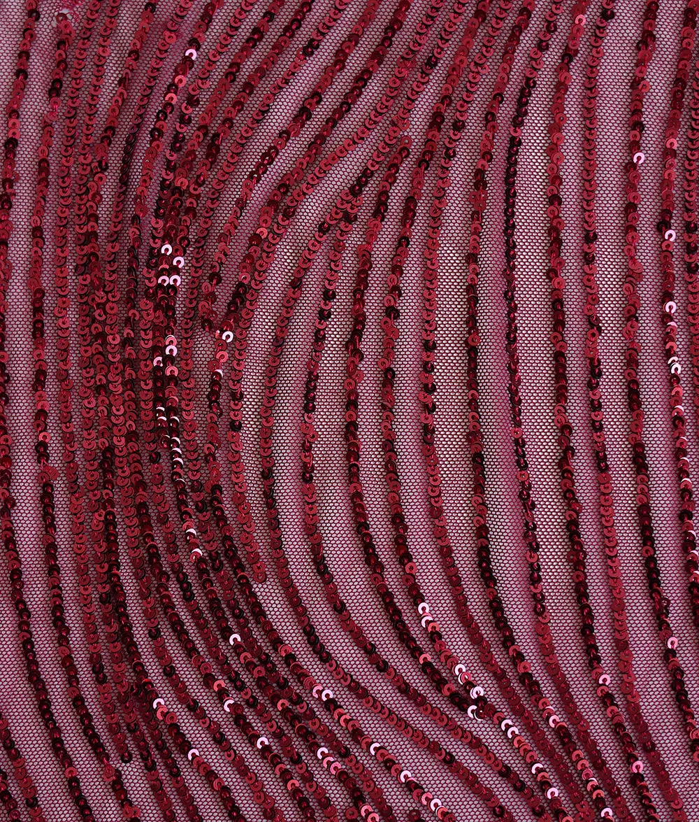 Stella Sequins Embroidery Fabric