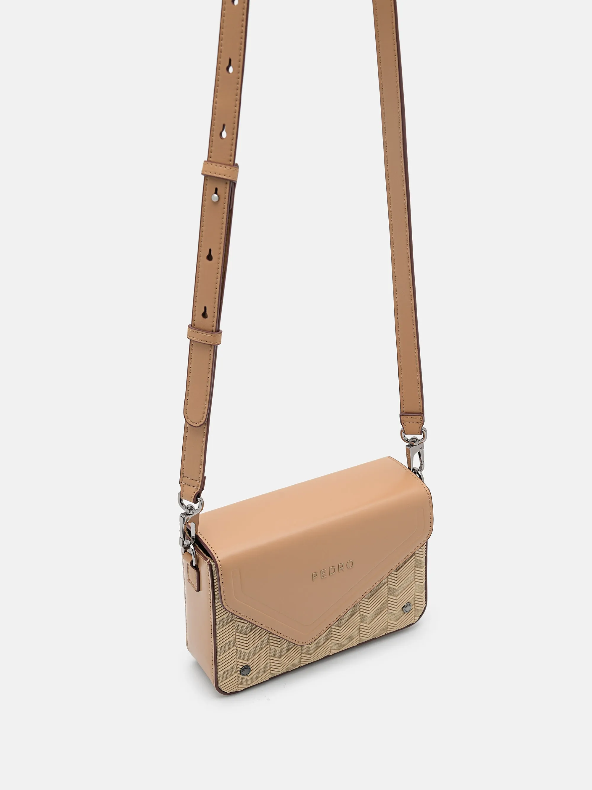 Taper Canvas Boxy Sling Bag