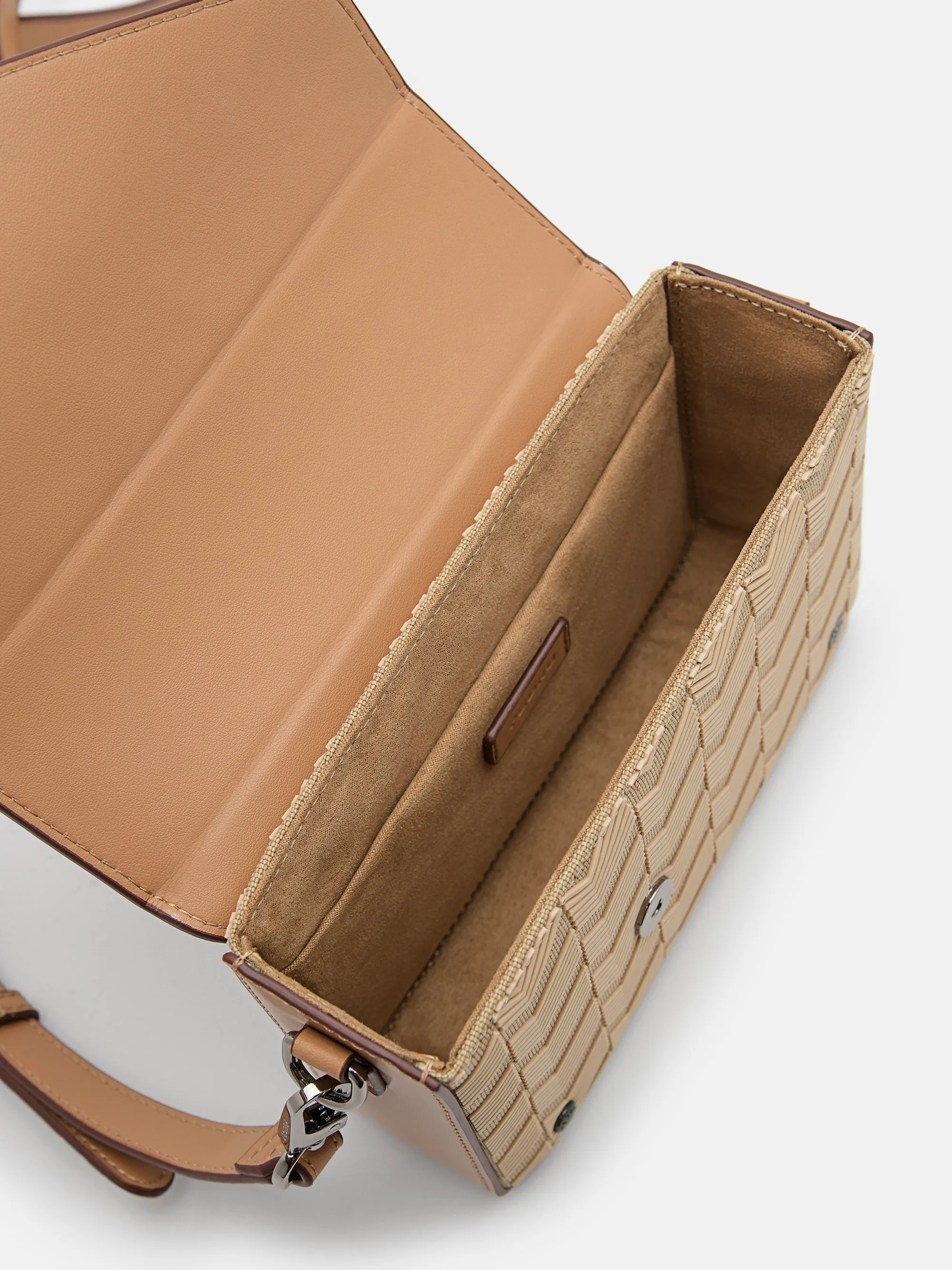 Taper Canvas Boxy Sling Bag